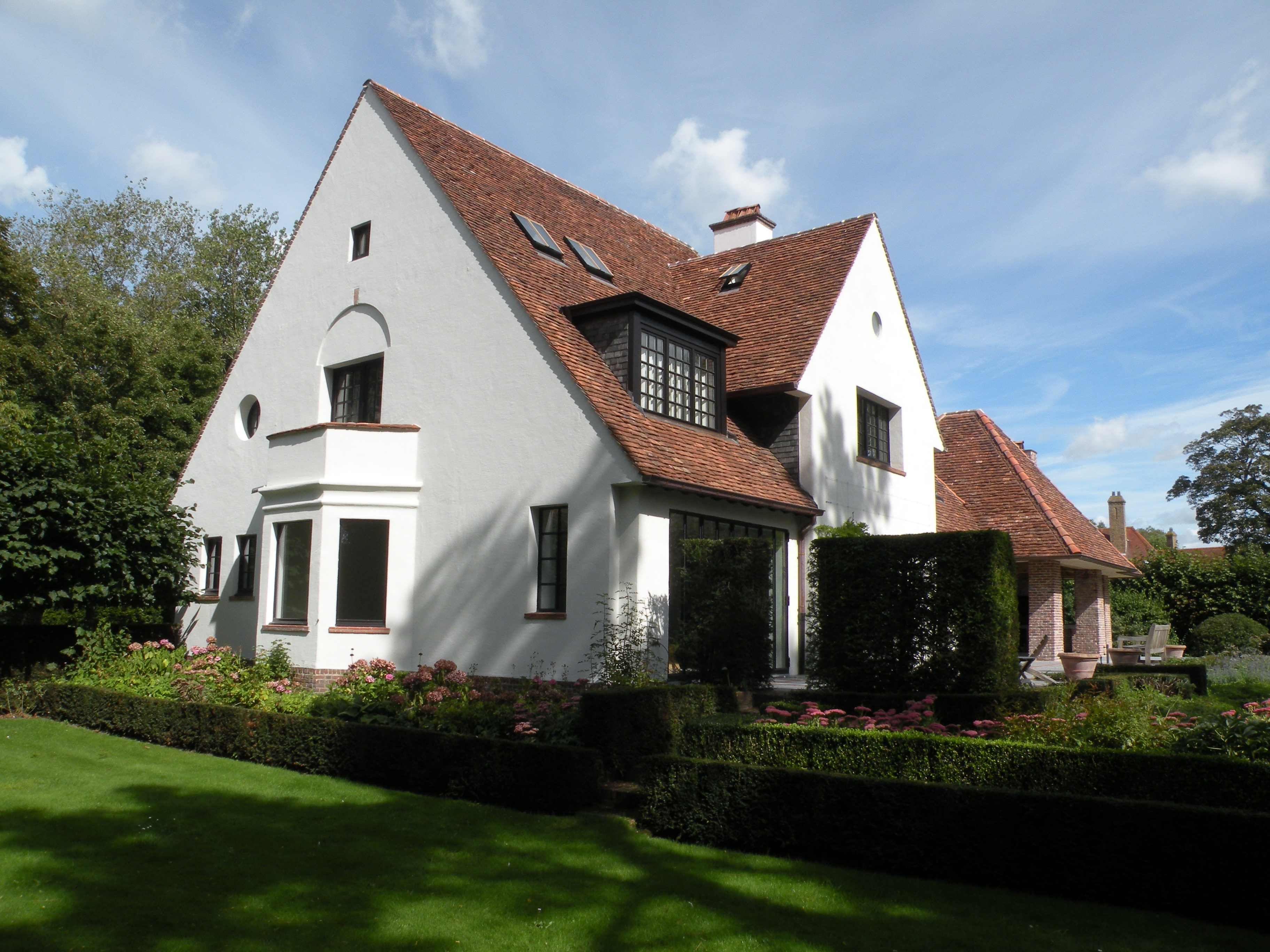 Gevel van een woning
